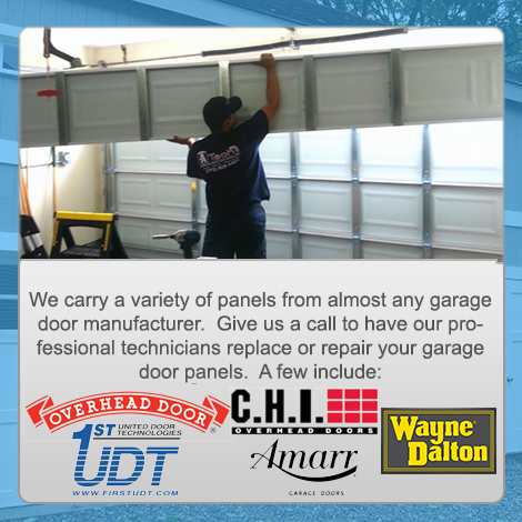 Garage Door Panel Repair Coral Gables FL